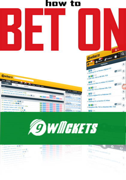 How to bet on 9wickets in Ghana ?